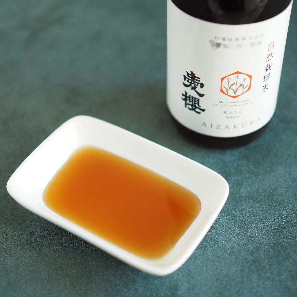 愛櫻　碧南産自然栽培米みりん（三年熟成） 300ml