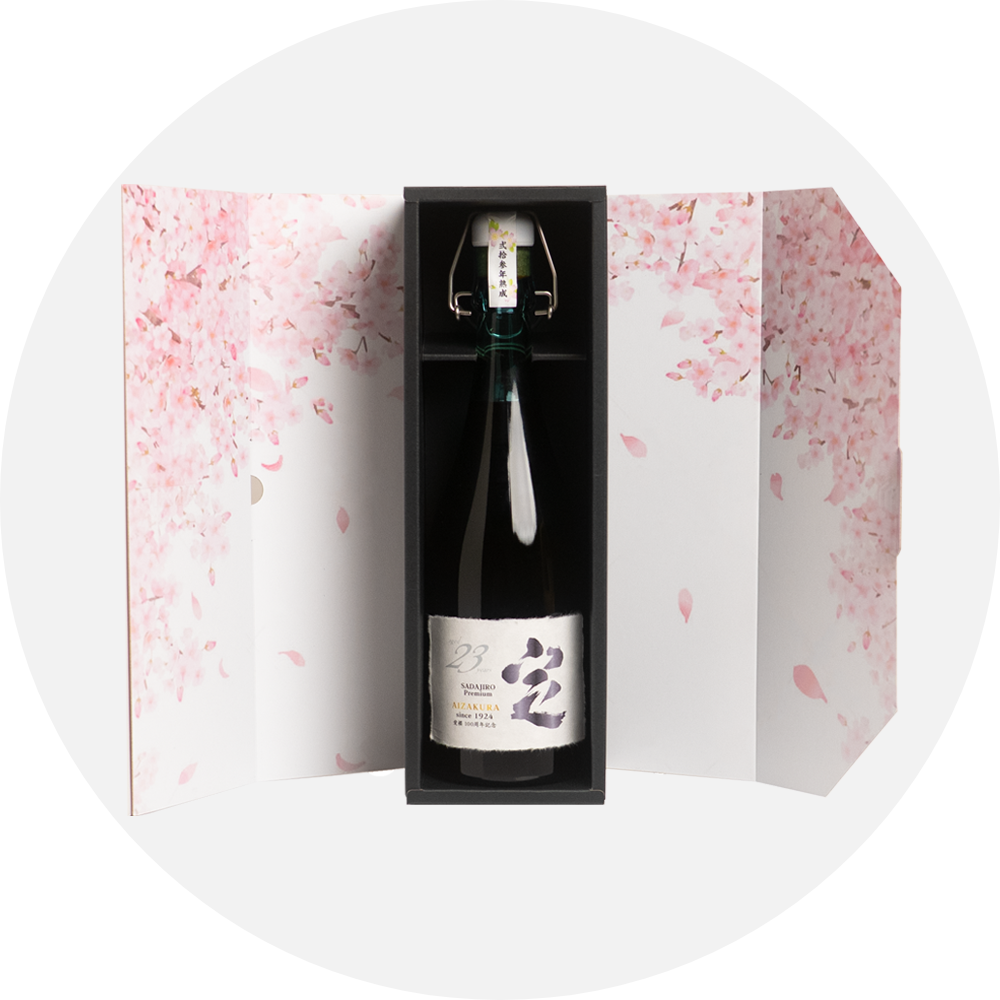 SADAJIRO Premium 23年熟成 100周年記念ボトル「定」720ml | 愛櫻 