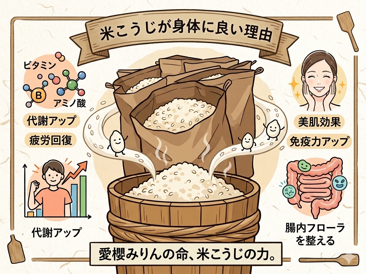 米こうじが身体に良い理由
